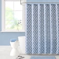 thumbnail image 2 of Mainstays Allister Blue Fabric Shower Curtain, 72 in x 72 in, 2 of 8