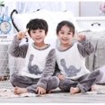 thumbnail image 1 of Nuevo Pijama Niños Franela 2023 Otoño Invierno Niña Niño Conjunto Pijama Bebé Ropa Animal Cartoon Coral Fleece Pijamas Niños xuanjing  unisex, 1 of 2