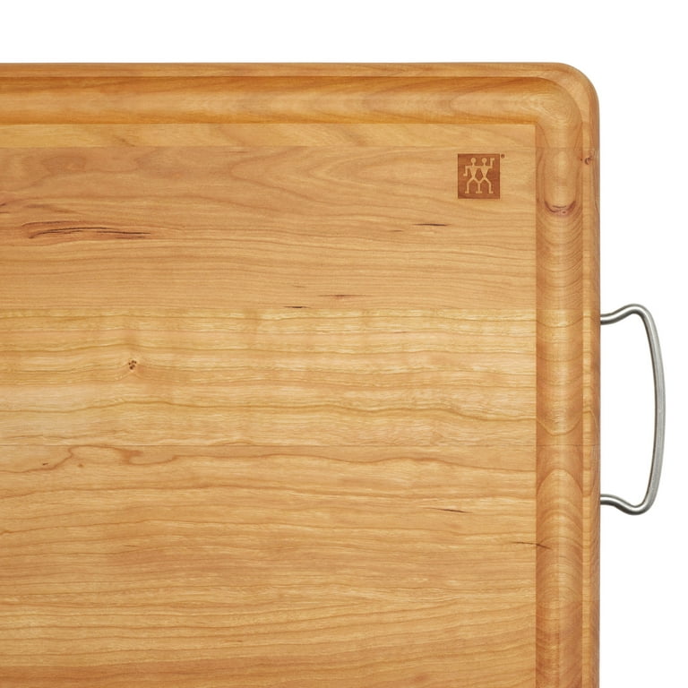 Zwilling Cherry Wood Carving Board With Handles