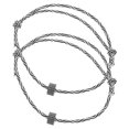 thumbnail image 2 of 2pcs Tungsten Carbide Gear Emergency Rescue Bracelet Glass Breaker Wrist Strap Multi-Functional Car Window Breaker Rapid Escape Safety Device, 2 of 7