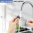 60 Pack Stainless Steel Liquor Bottle Pour Spouts with Dust Caps, Oil ...