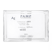Pamp Suisse Lady Fortuna 250 Gram Silver Bar - Hard Case + Coa