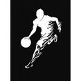 thumbnail image 2 of Camiseta de Mujer de Verano BásicaWomen's Fashion Basketball Flame Graphic Tee - Casual Crew Neck Short Sleeve, Stretchy Polyester Blend, Machine Washable - Perfect for SummerFather's Day, Mother's, 2 of 7