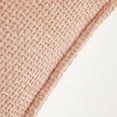 thumbnail image 6 of (2 pack) Mainstays Heather Basket Weave Chenille Decorative Pillow, Blush, 18" x 18", 6 of 8