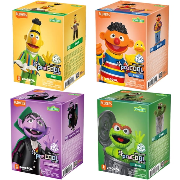 Kits de construcción BLOKEES preCOOL Plaza Sésamo Serie 2