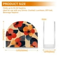 thumbnail image 4 of Yayeee Napkin Holder for Table Kitchen Paper Tissue Organization, Flowers Pattern, 4 of 8