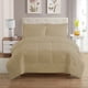 thumbnail image 2 of Set de edredón Sweet Home Collection Taupe Twin, 7 piezas, 2 of 6