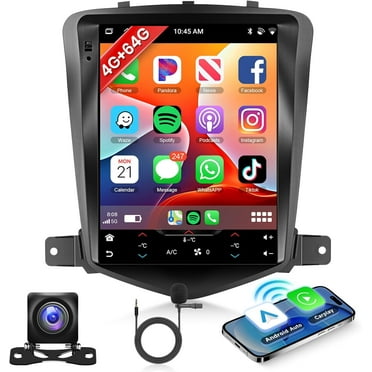 Rimoody [4 64G] 8 core Car Radio for Chevrolet Cruze J300 2009-2014 with Wireless Carplay Android Auto, Rimoody 9.7 inch Car Stereo with GPS WiFi Bluetooth FM DSP SWC Canbus