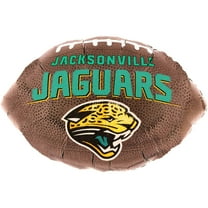 18 inch NFL Jacksonville Jaguars Football Foil Mylar Balloon - Party Supplies Decorations