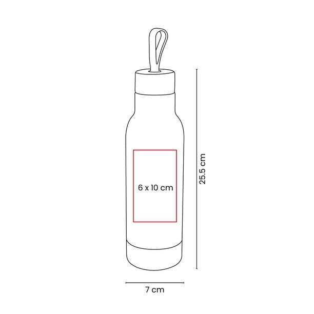 Termo Bambú , - Termo bai rosa 7 x 25.5