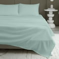 thumbnail image 1 of Beddora Lightweight Microfiber Sheet Set – Soft, Breathable, Quick-Dry & Wrinkle-Resistant – Includes Flat Sheet, Fitted Sheet & Pillowcases – Queen – Harbor Grey, 1 of 6