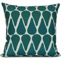 Simply Daisy, Watermelon Seeds, Geometric Print Outdoor Pillow