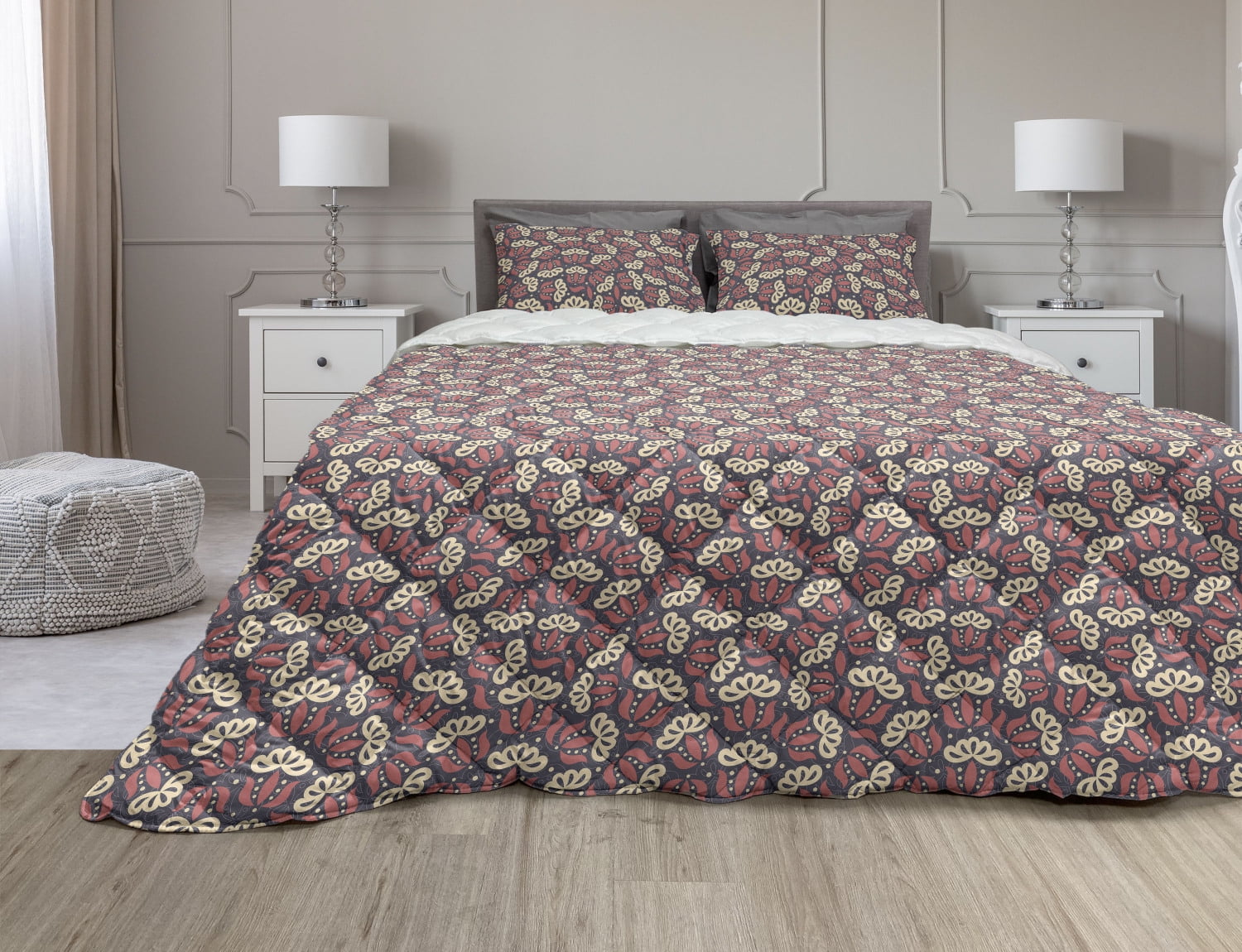 Details about   2-Piece Paisley Twin Comforter & Sham Bedding Set Maroon,Green,Tan Preowned 