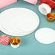thumbnail image 4 of Uxcell 10 Pcs Cartón Rondas para Pasteles 8" Base para Postres Blanca, 4 of 6