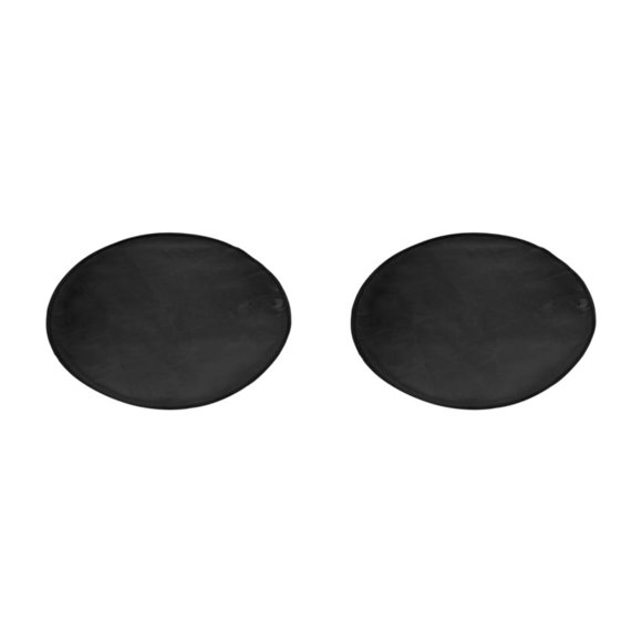 Baohd Thickened Fire Pits Pad For Protection And Safety Fire Pits Mats For Under Fire Pits Breeo black 30in 2Set