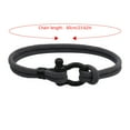 thumbnail image 1 of Bracelet Couple en Acier Inoxydable avec Boucle en Forme d'Arc Style Milan Plage, 1 of 9