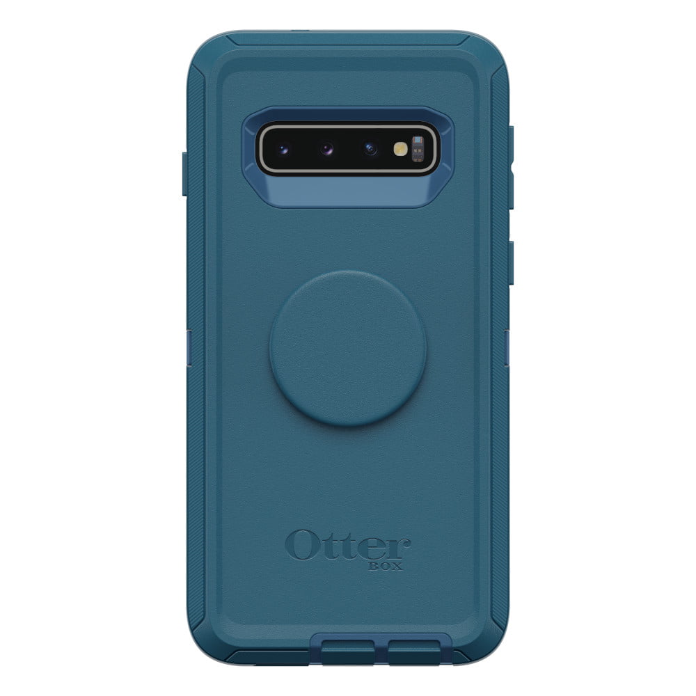 (Certified Used) OtterBox + Pop Case for Samsung Galaxy S10 - Winter Shade Blue