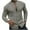 Gray, variant on WREESH Men's Linen Button Down Shirts Fashion Casual Solid Color Long Sleeve Turndown Collar Shirts Linen Tops White