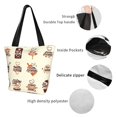 thumbnail image 4 of Bingfone Cooking With Love Women Shoulder Tote Bags Casual Bag Ladies Shopping Handbag, 4 of 7