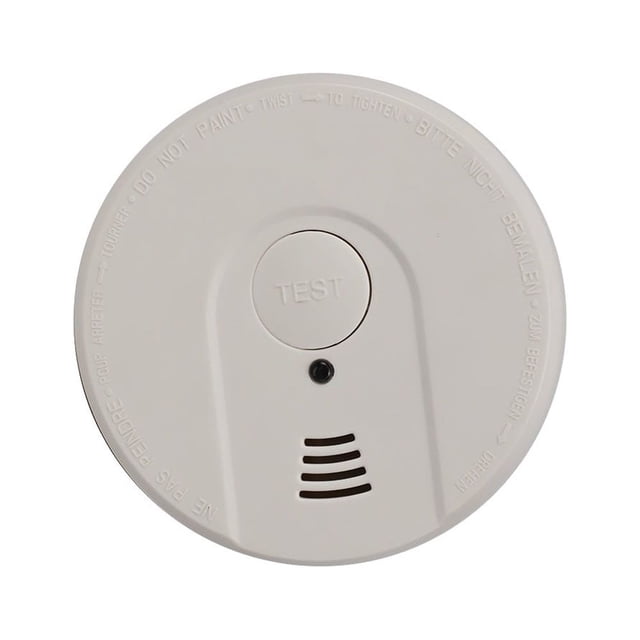 Detector de incendios, alarma de incendios con función de prueba para el hogar, dormitorio