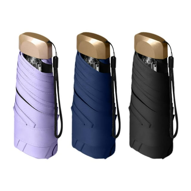Parapluie Pliant Plat Compact Portable pour Femmes K 9CN8