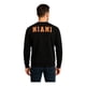 thumbnail image 2 of NFL Sudadera Cuello Redondo Miami Dolphins Negro para Hombre, Talla Grande, 2 of 8