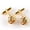 Gold, variant on Men's Suits Shirt Knot Twisted Cufflinks Wedding Business Cuff links Gift O-qy_-Gold