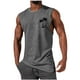 thumbnail image 1 of Hombres Sudadera Casual Cuello Redondo Tanque Deportivo sin Mangas, 1 of 4