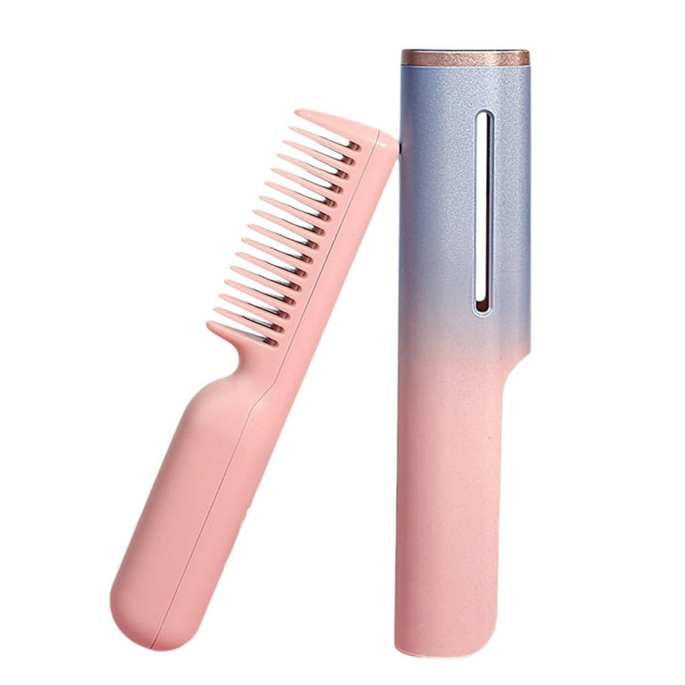 Straight store ahead pin straight heating brush