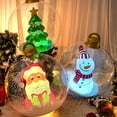 thumbnail image 3 of QualitChoice ABS Christmas Outdoor Decorations Inflatable Xmas Baubles With LED Lights PVC Inflatable Christmas B, 3 of 6