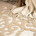 thumbnail image 6 of Orian Boucle Seaborn 9' X 13' Driftwood Damask High Low Outdoor Rug, 6 of 8