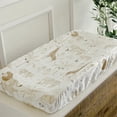 thumbnail image 3 of Crane Baby Kendi Quilted Changing Pad Cover, Kendi Safari Animal Print, 3 of 5