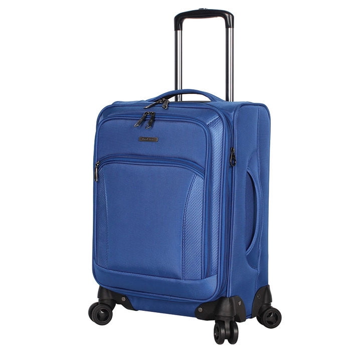 Brookstone 20" CarryOn Spinner Luggage with Charging Ports