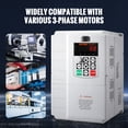 thumbnail image 6 of VEVOR VFD 7.5KW, 34A, 10HP Variable Frequency Drive for 3-Phase Motor Speed Control, 6 of 9
