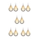 thumbnail image 2 of Pendientes de gota de agua Sonducket 2 uds moda Simple mujer gancho de alambre, 2 of 6