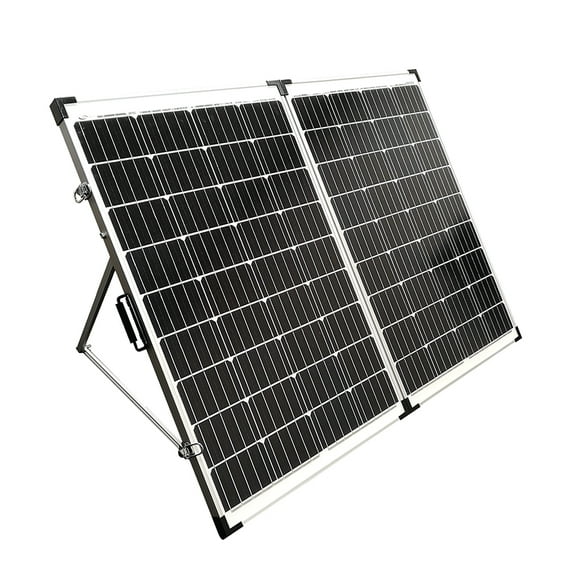 Go Power Solar Kit GP-PSK-200 Portable Solar Kit; 200 Watt/11.2 Amp; 30 Amp Digital Solar Controller; WIth Mounting Hardware
