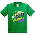 thumbnail image 3 of Inktastic Happy Mardi Gras Monster Truck with Beads Youth T-Shirt, 3 of 5
