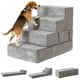 thumbnail image 1 of 3 en 1 Escalera para Perro Componible, Rampa para Perro de 4 Peldaños de Memory Foam, Base Antiderrapante, 44.4cm de Altura, Fácil de Lavar con Cremalleras, para Perros y Gatos, 1 of 6