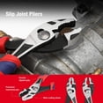 thumbnail image 4 of Juego de alicates WORKPRO Premium Cr-V Construction de 6 a 8 pulgadas con bolsa, 4 of 9