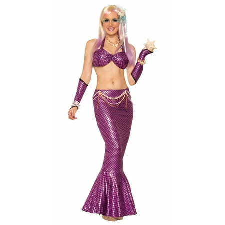 Women's Sexy Pink Mermaid Skirt Halloween Costume