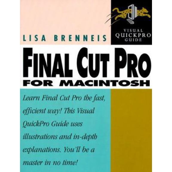 Pre-Owned Final Cut Pro For Macintosh (Paperback) 0201354802 9780201354805