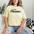 thumbnail image 2 of World's Best Granny Stylish Statement, Butter Comfort Colors T-Shirt, Large, 2 of 3