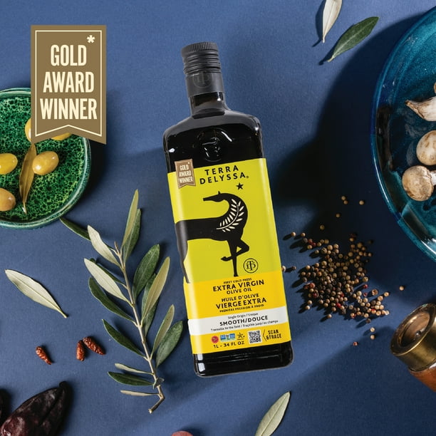 Terra Delyssa Premium Extra Virgin Olive Oil 1L - Walmart.ca