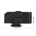 thumbnail image 2 of Speedlite Battery , Black Flash Battery Lid Sturdy Durable Plastic+Metal Battery  Replacement  For   450D 500D 1000D For Repair Part Accessory, 2 of 8