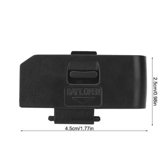 Flash Battery Lid, Black Speedlite Battery Lid Lightweight Portable Battery Lid Door Cover Battery Replacement For Repair Part Accessory