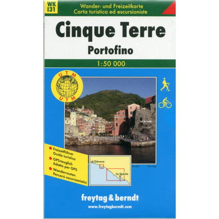 Cinque Terre - Portofino f&b (+r) gps: Walking Map