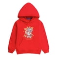thumbnail image 2 of XXWXYD Chinese New Year Red Hoodie for Kids Girls Boys, Spring Festival Greetings Pullover Long Sleeve Sweatshirt, Festive Holiday Top, 2 of 8