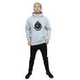 thumbnail image 4 of Harry Potter Mens Neon Hogwarts Crest Hoodie, 4 of 5