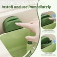 thumbnail image 6 of Suction Cup Sink Corner Rack, Food Waste Catcher for Sink with Fine Mesh Drain Hole, Sponge Holder for Kitchen Sink with Fine Mesh Drain Hole (1 * Green), 6 of 7