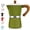 Green, variant on 2 Cup Aluminum Espresso Stovetop Moka Pot Express Coffee Maker Percolator Italian Classic Mocha Coffee Machine for Italian and Cuban Cafe Brewing for Home & Camping 100ml 3.3oz